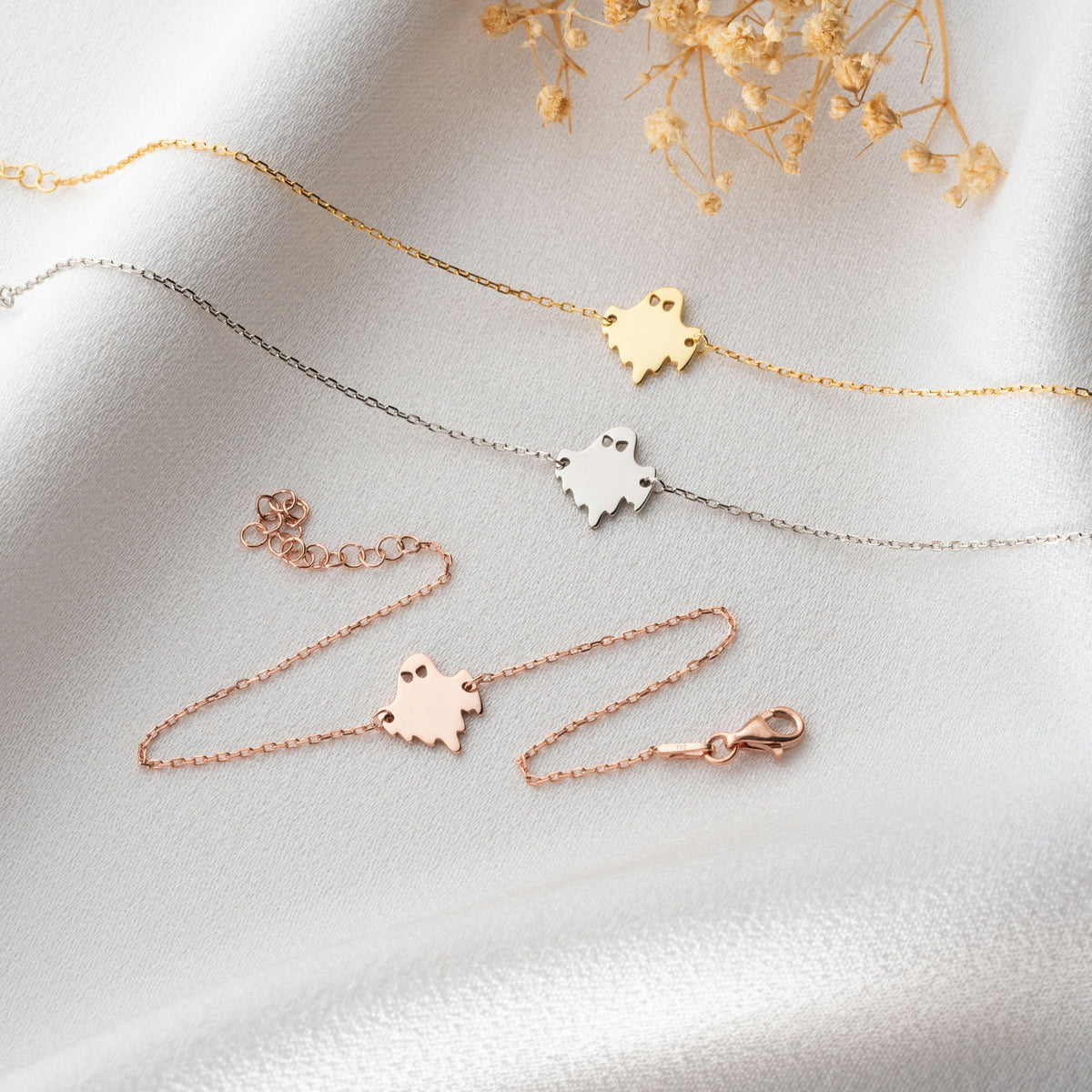 Sterling Silver Ghost Bracelet