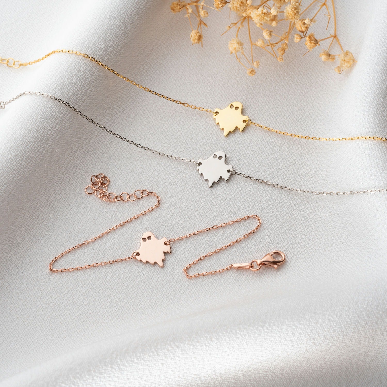 Sterling Silver Ghost Bracelet