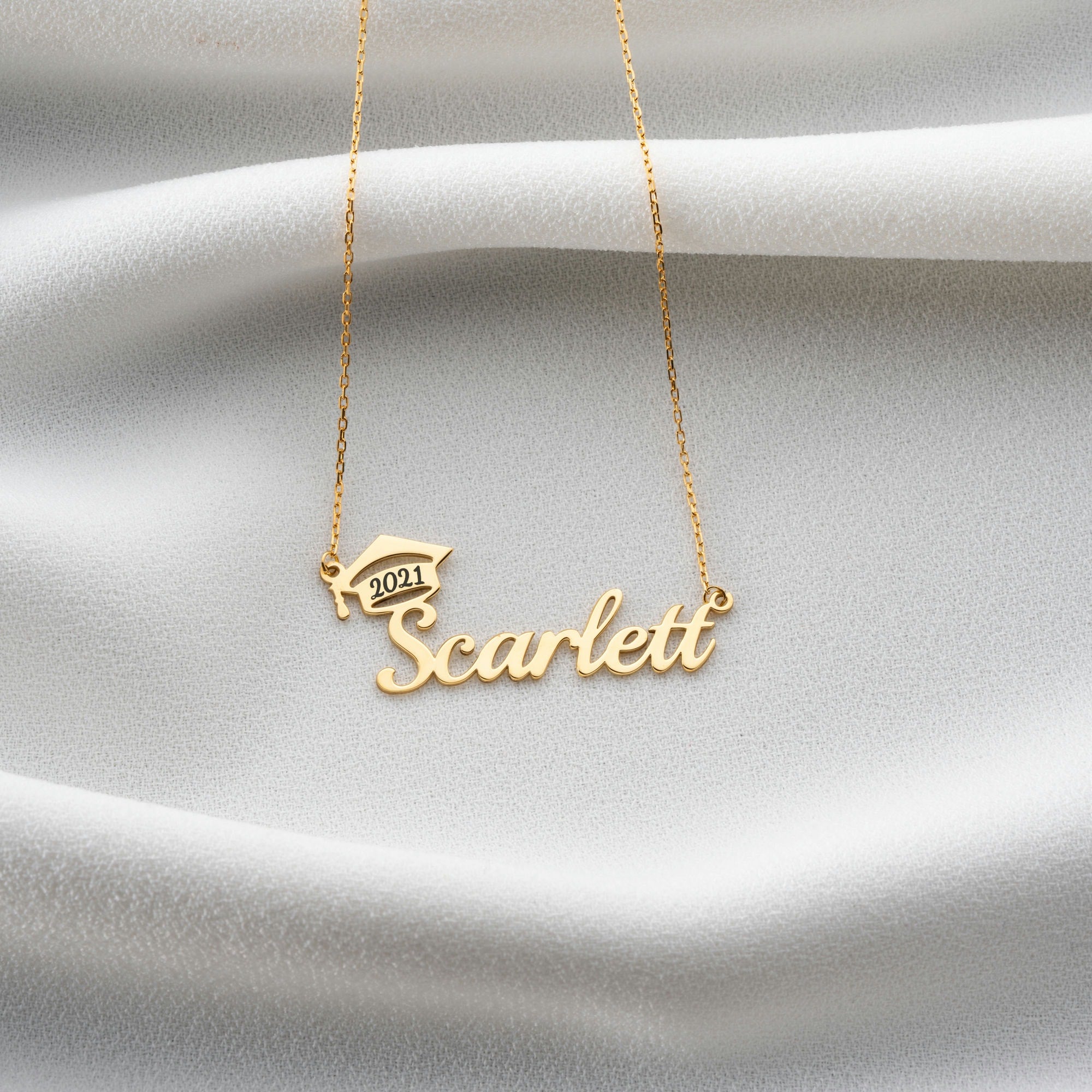 Graduation Gift Name Necklace
