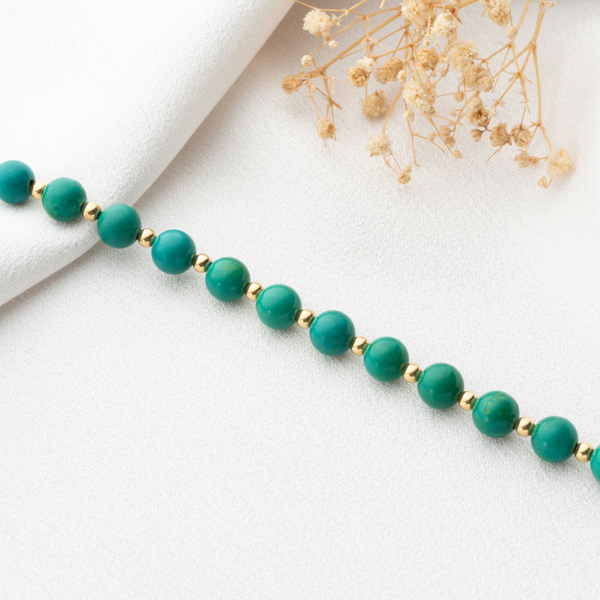 Green Turquoise Bracelet