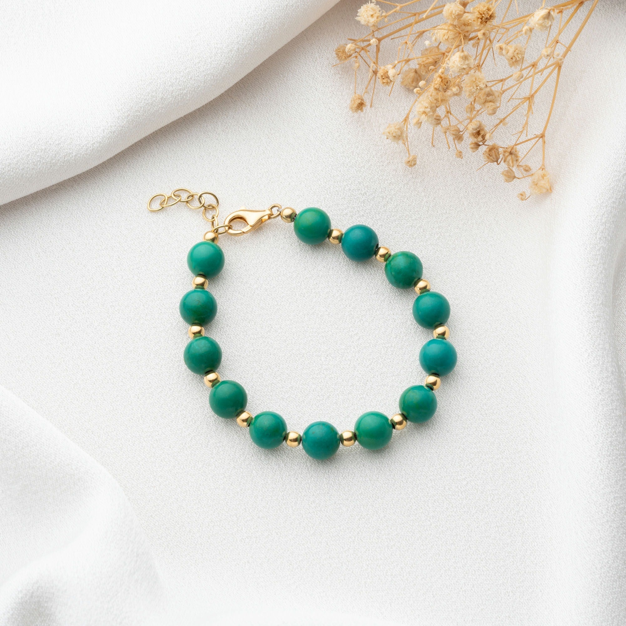 Green Turquoise Bracelet