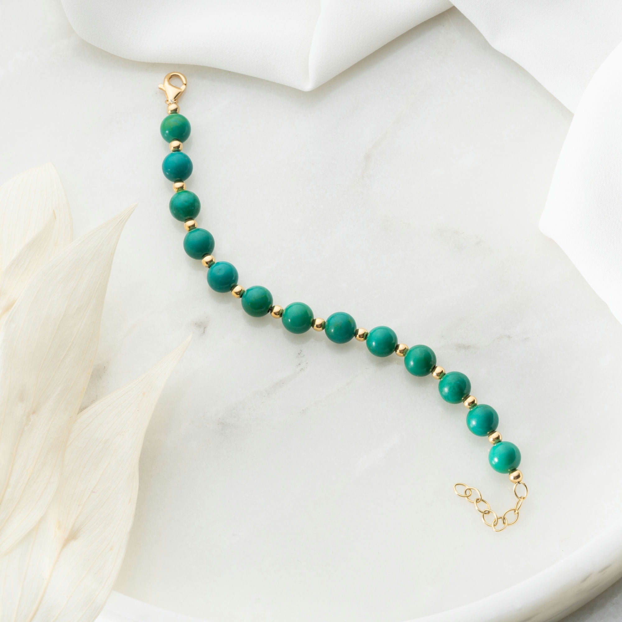 Green Turquoise Bracelet