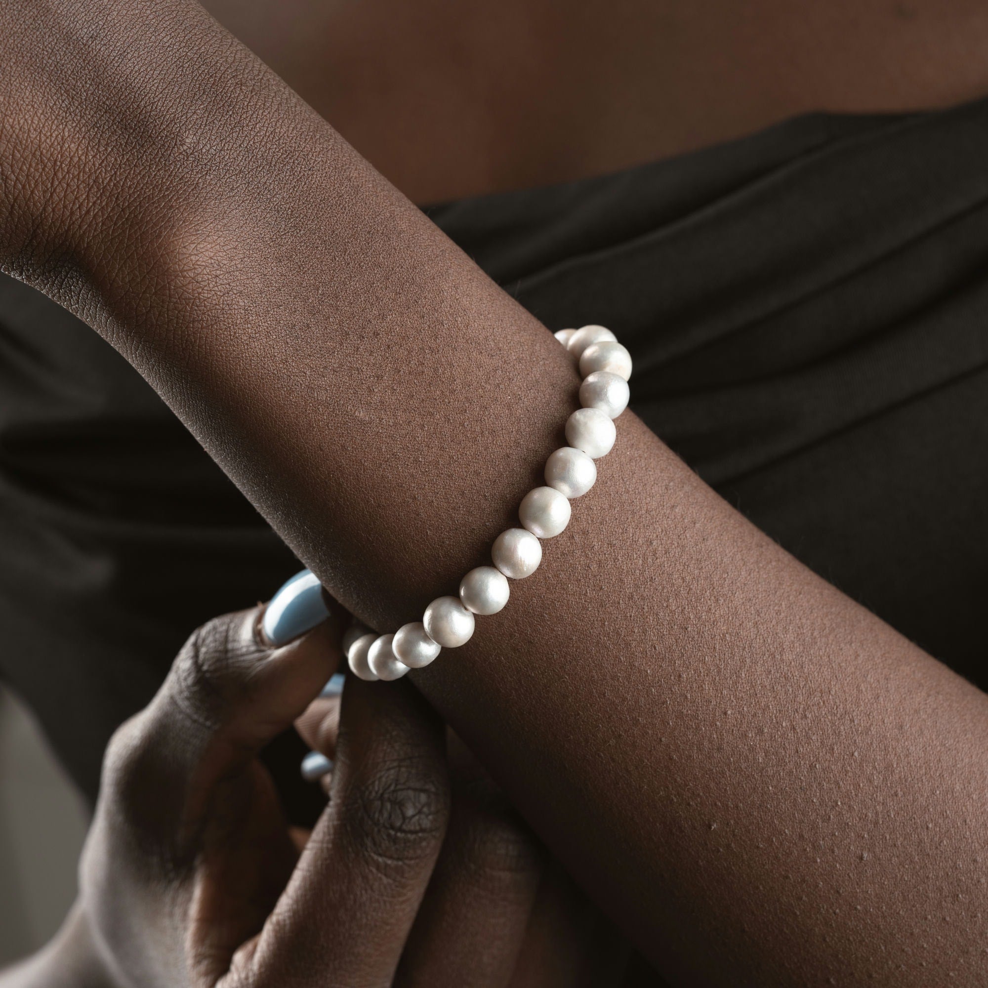 Freshwater Grey Pearl Bracelet