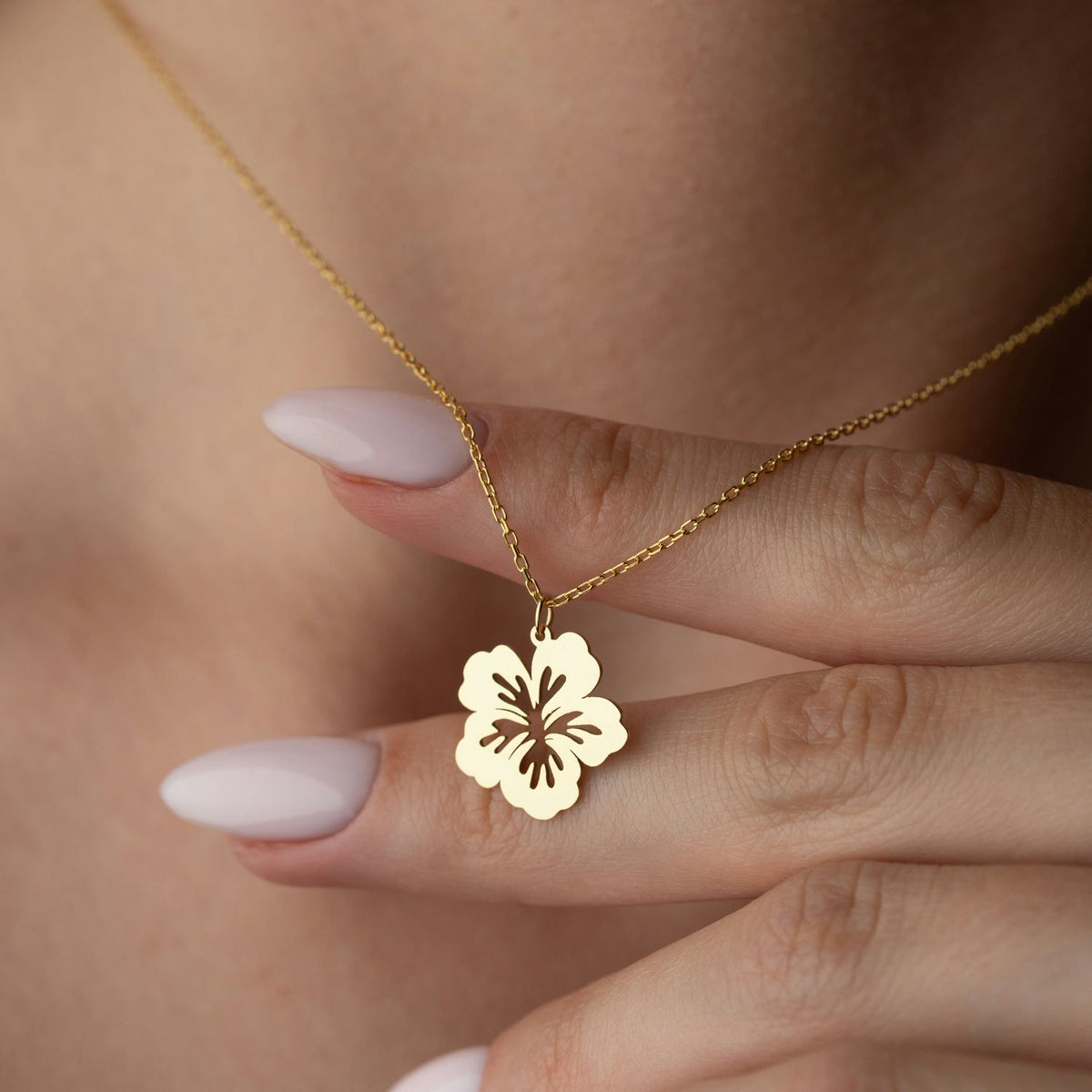 Hibiscus Necklace | Hawaii Flower Gift