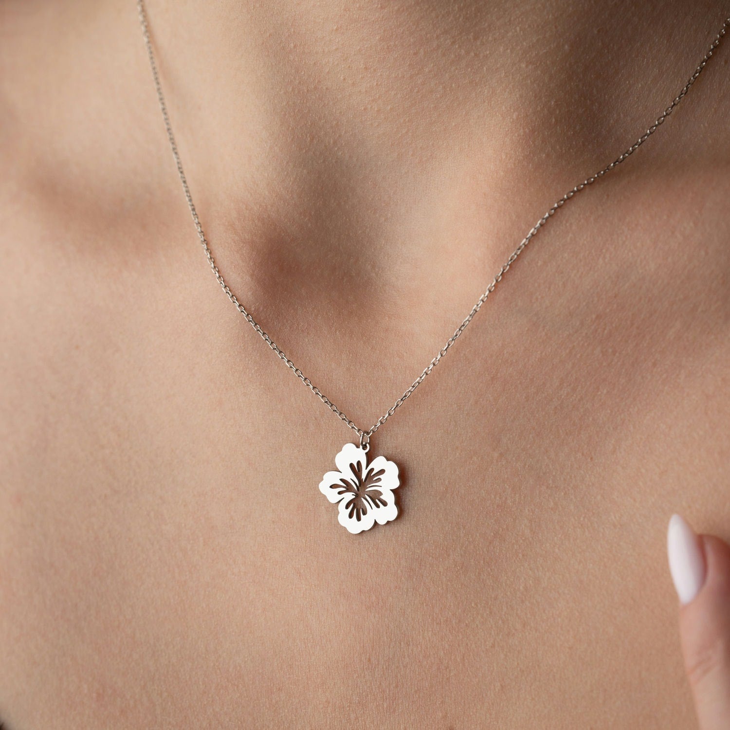 Hibiscus Necklace | Hawaii Flower Gift