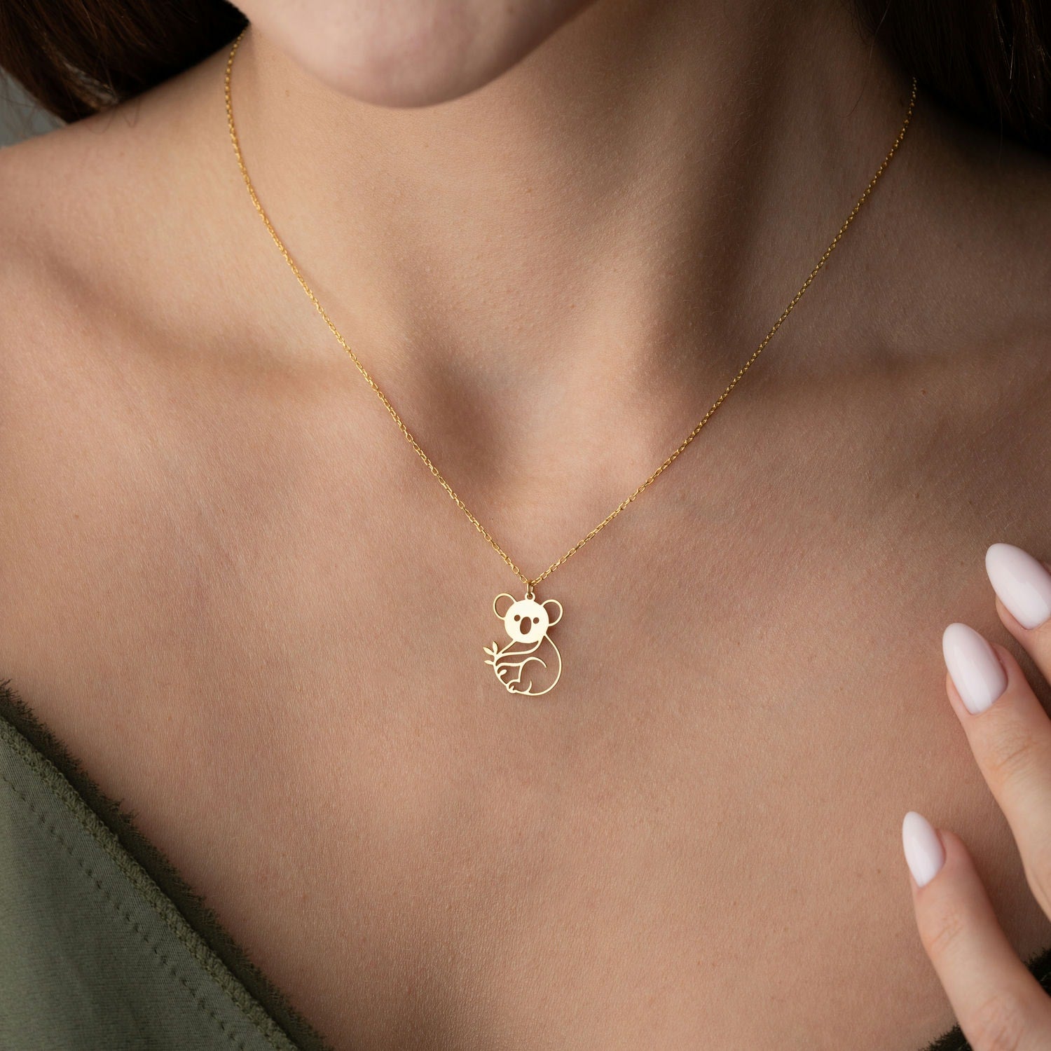 Dainty Koala Necklace | Moving to Australia Gift