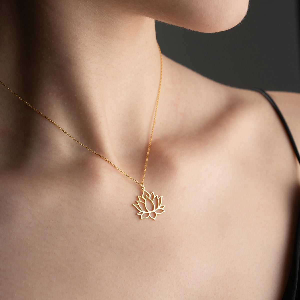 Lotus Flower Necklace