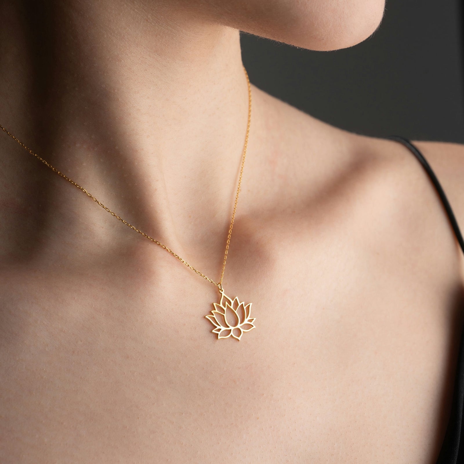 Lotus Flower Necklace