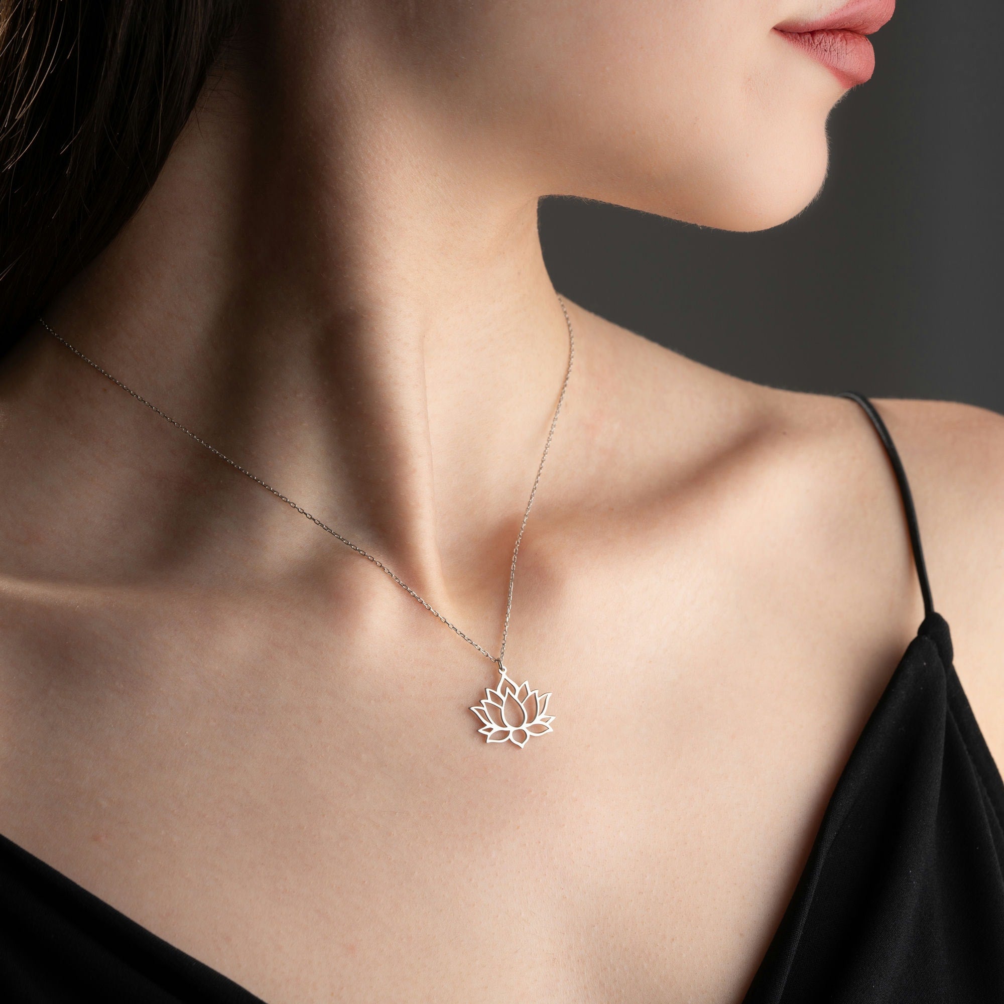 Lotus Flower Necklace