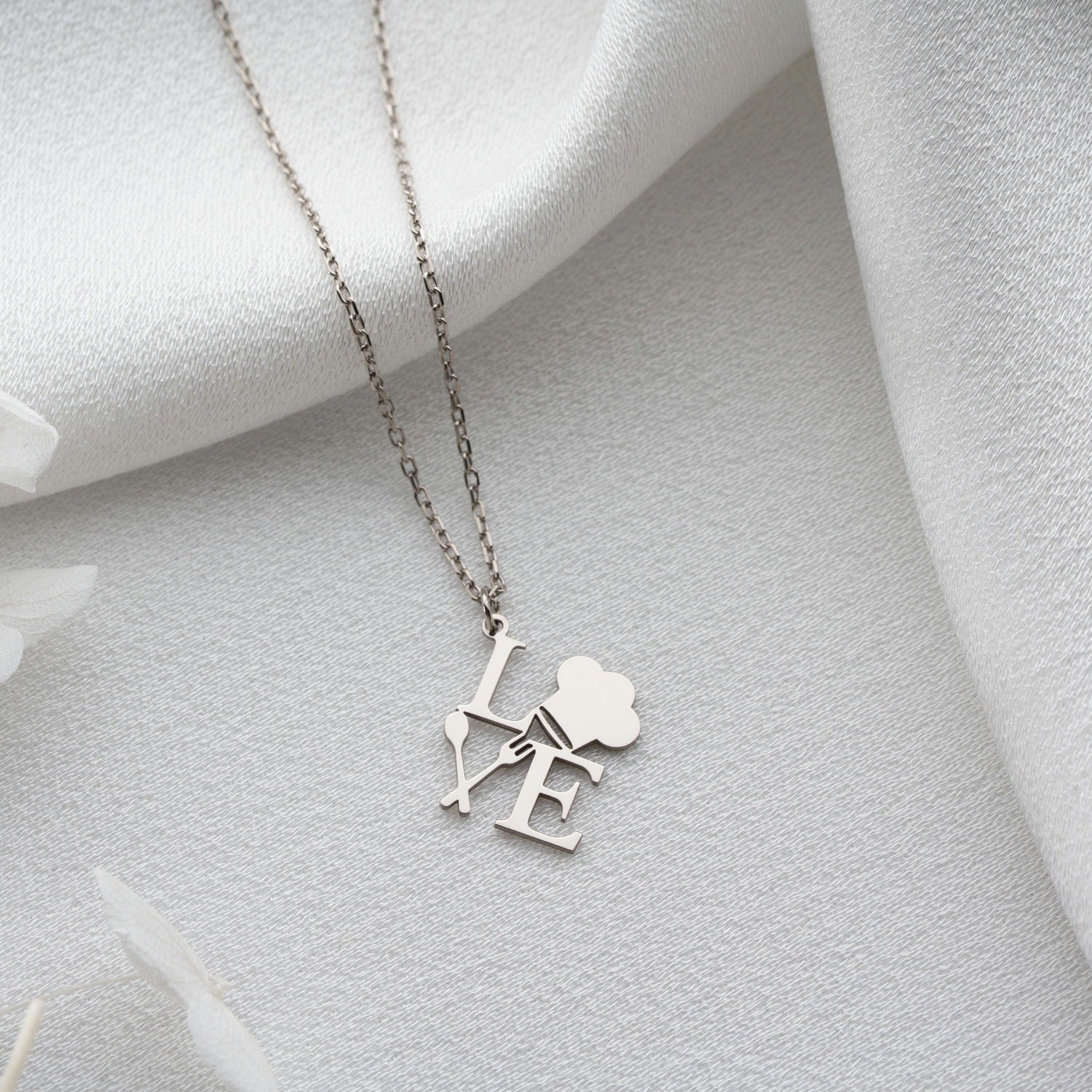 "Love to Cook" Necklace | Gift for Chef & Baker