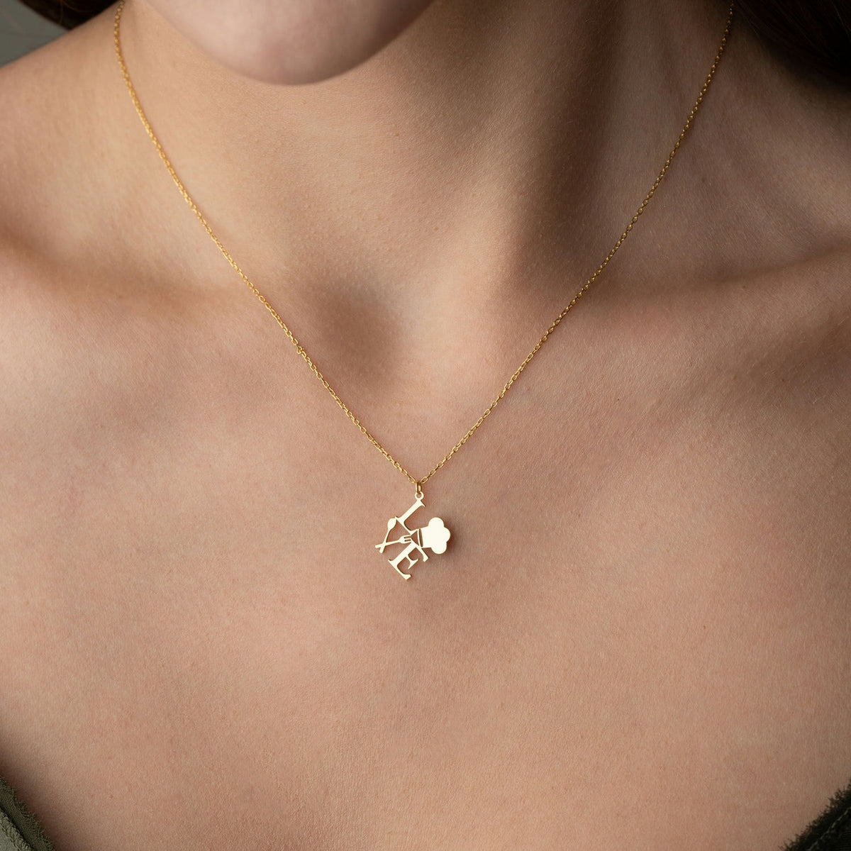 "Love to Cook" Necklace | Gift for Chef & Baker