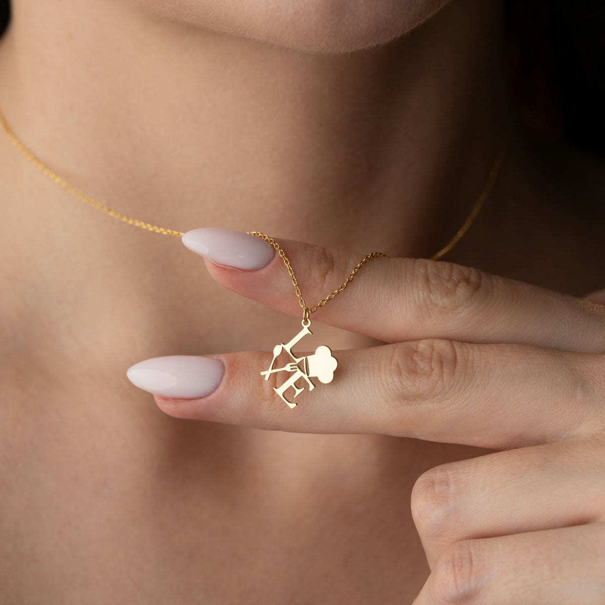 "Love to Cook" Necklace | Gift for Chef & Baker