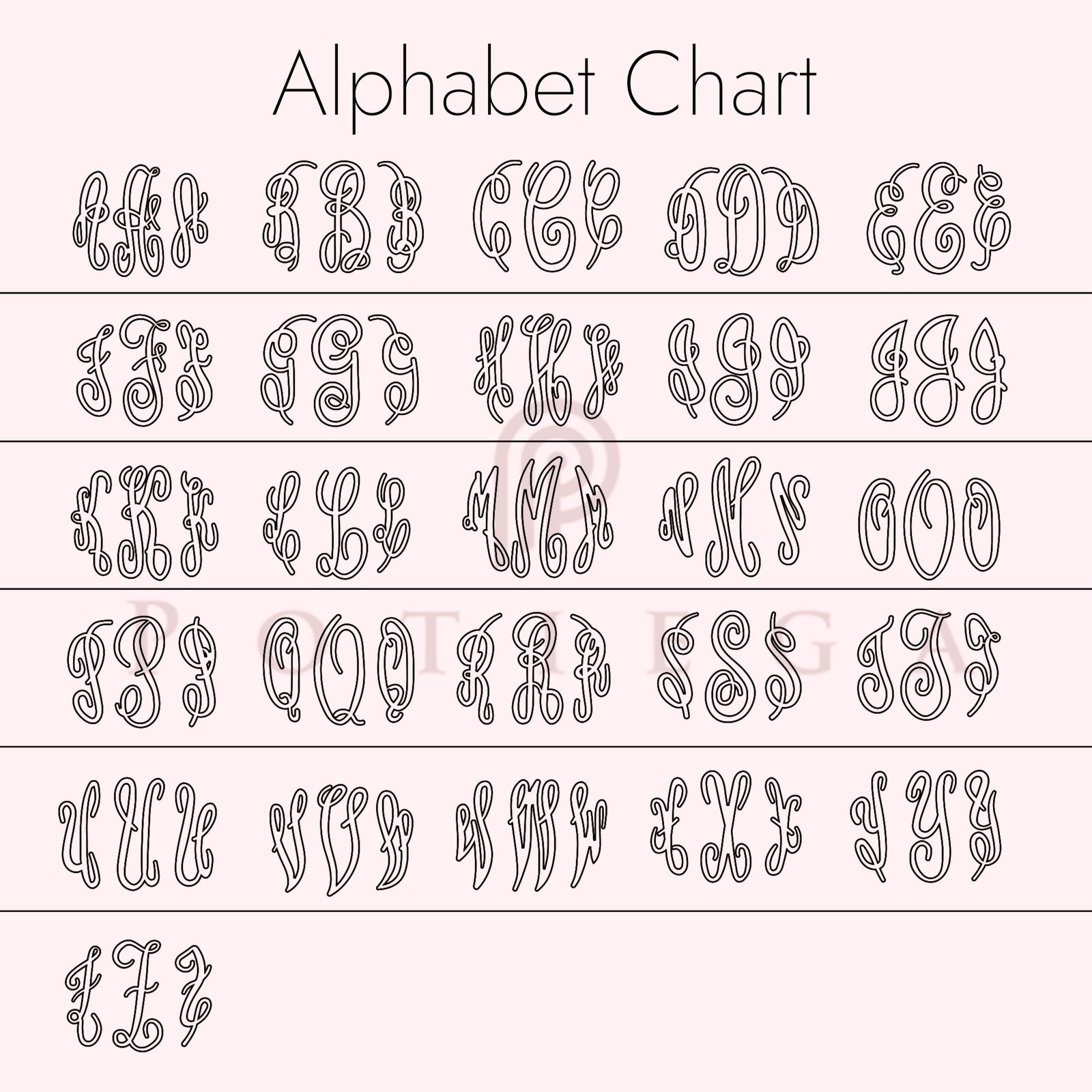 Custom Monogram Necklace