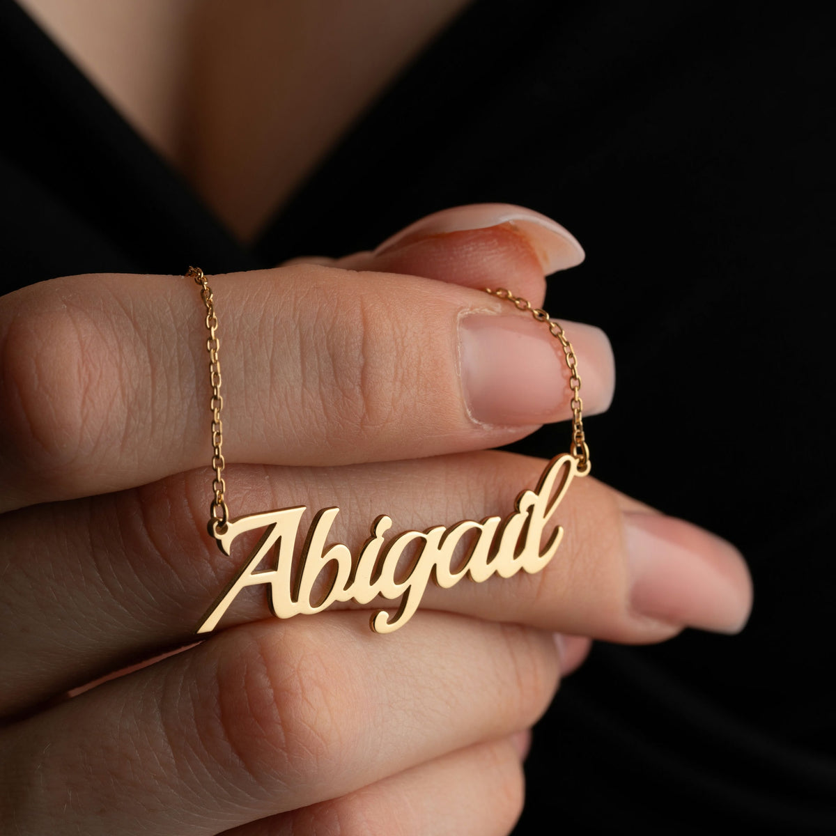 Silver Name Necklace