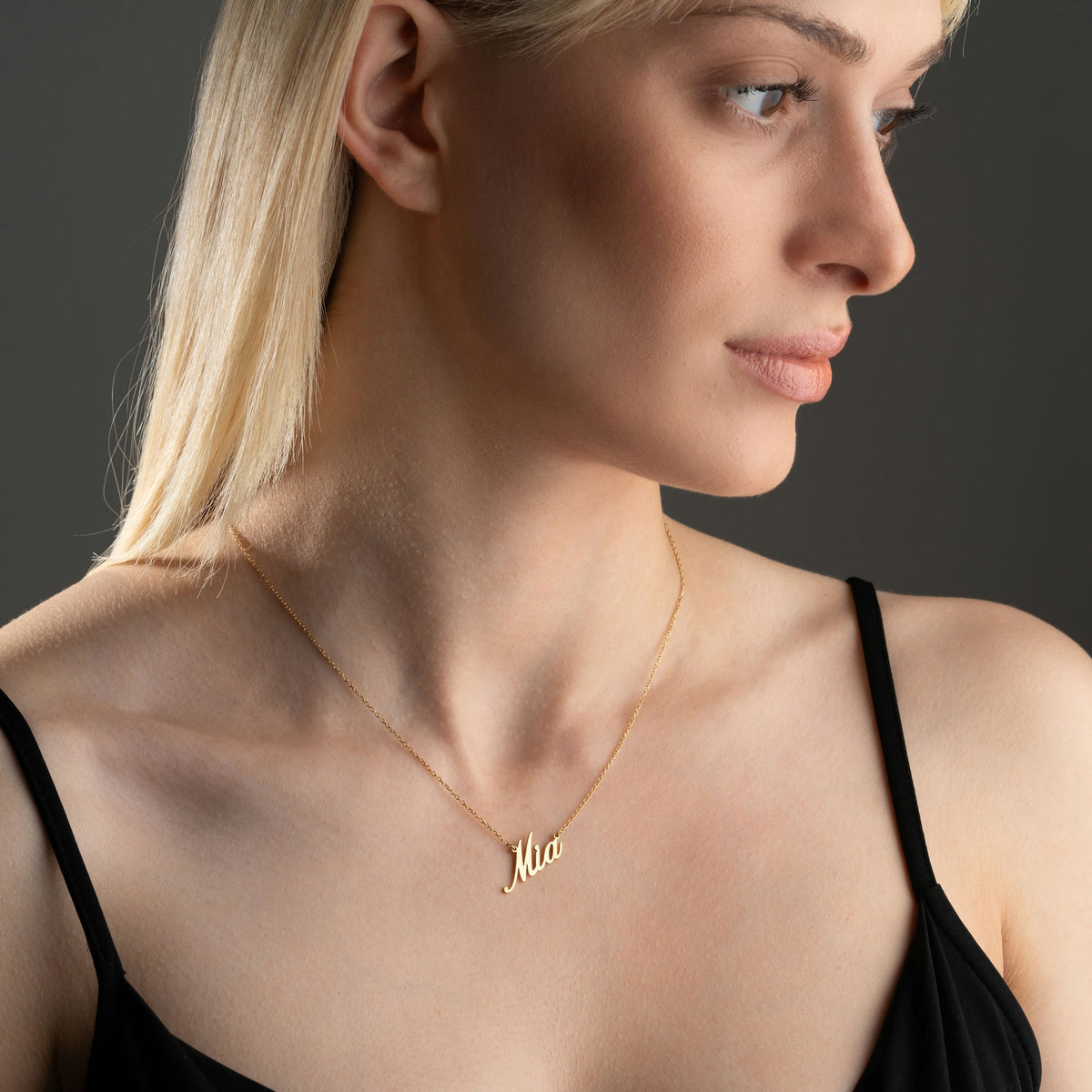 Personalised Gold Name Necklace