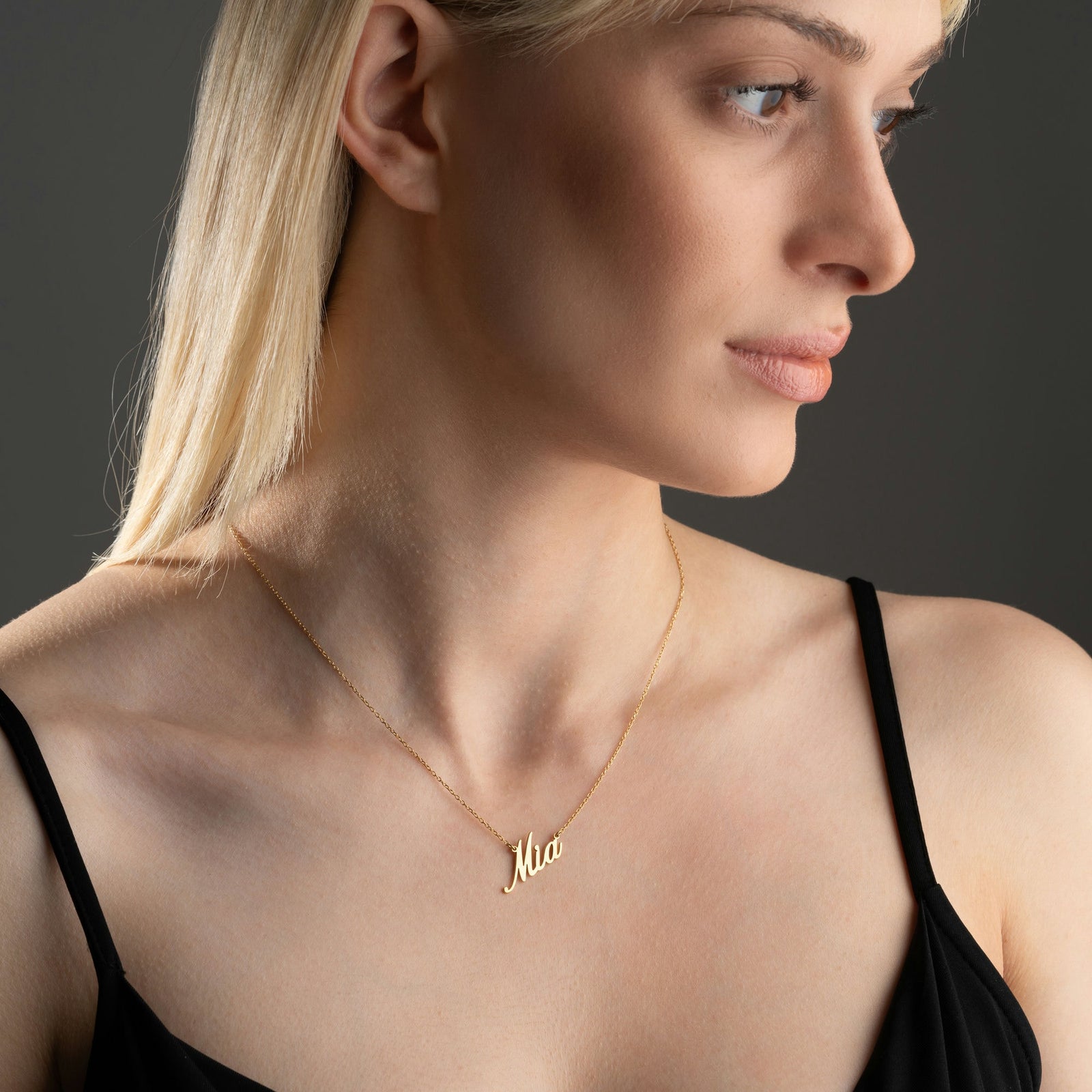 Personalised Gold Name Necklace