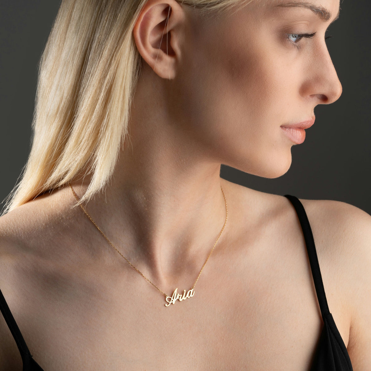 Personalized Gold Name Necklace