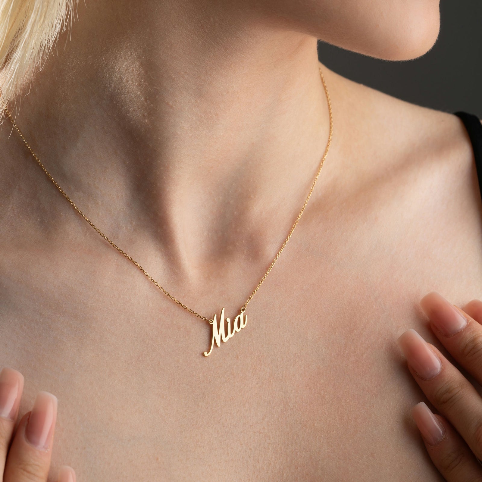 Personalised Gold Name Necklace