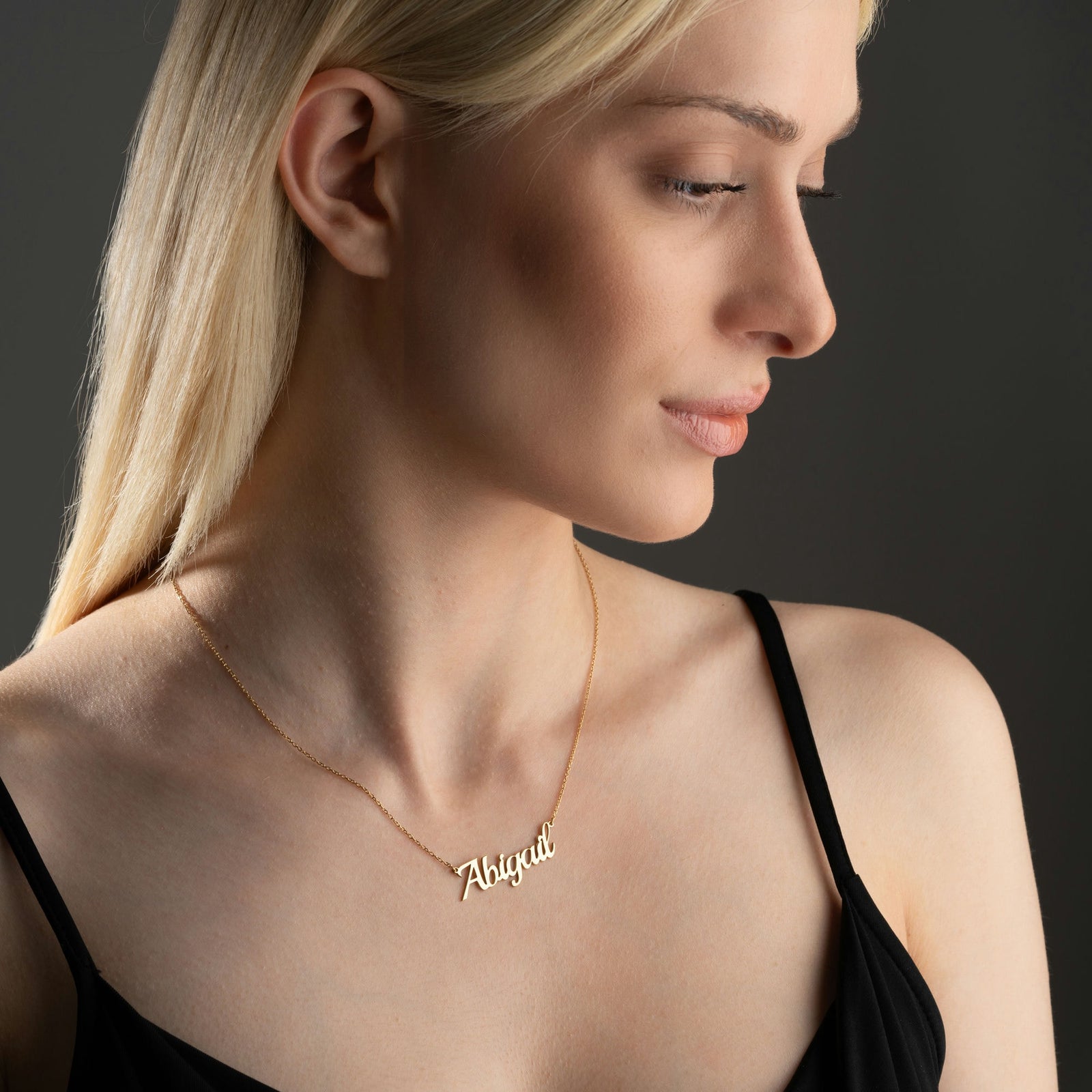 Silver Name Necklace