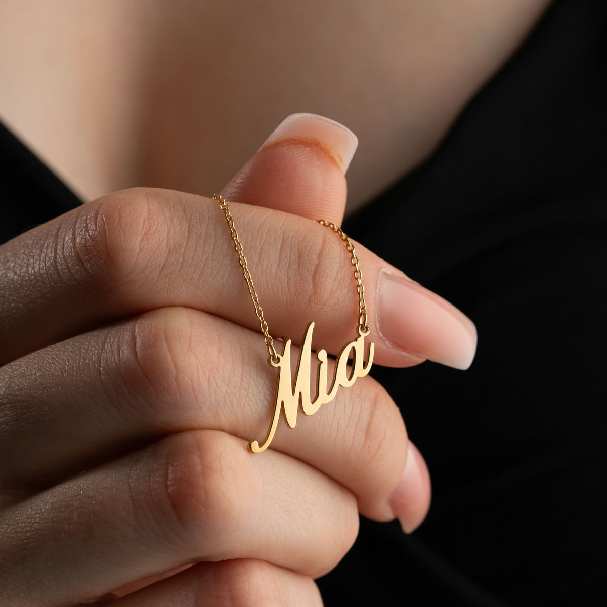 Personalised Gold Name Necklace