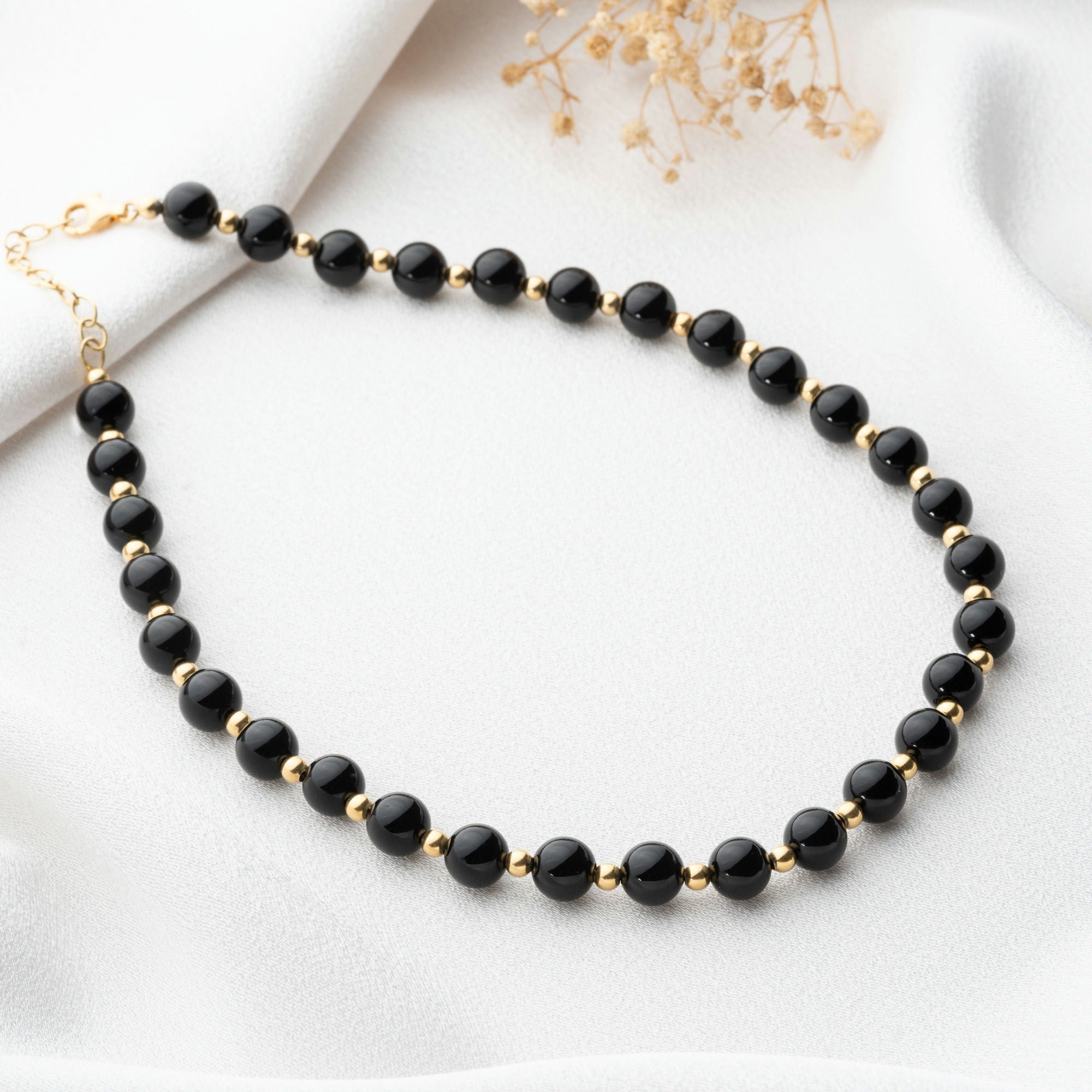 Black Onyx Necklace For Women