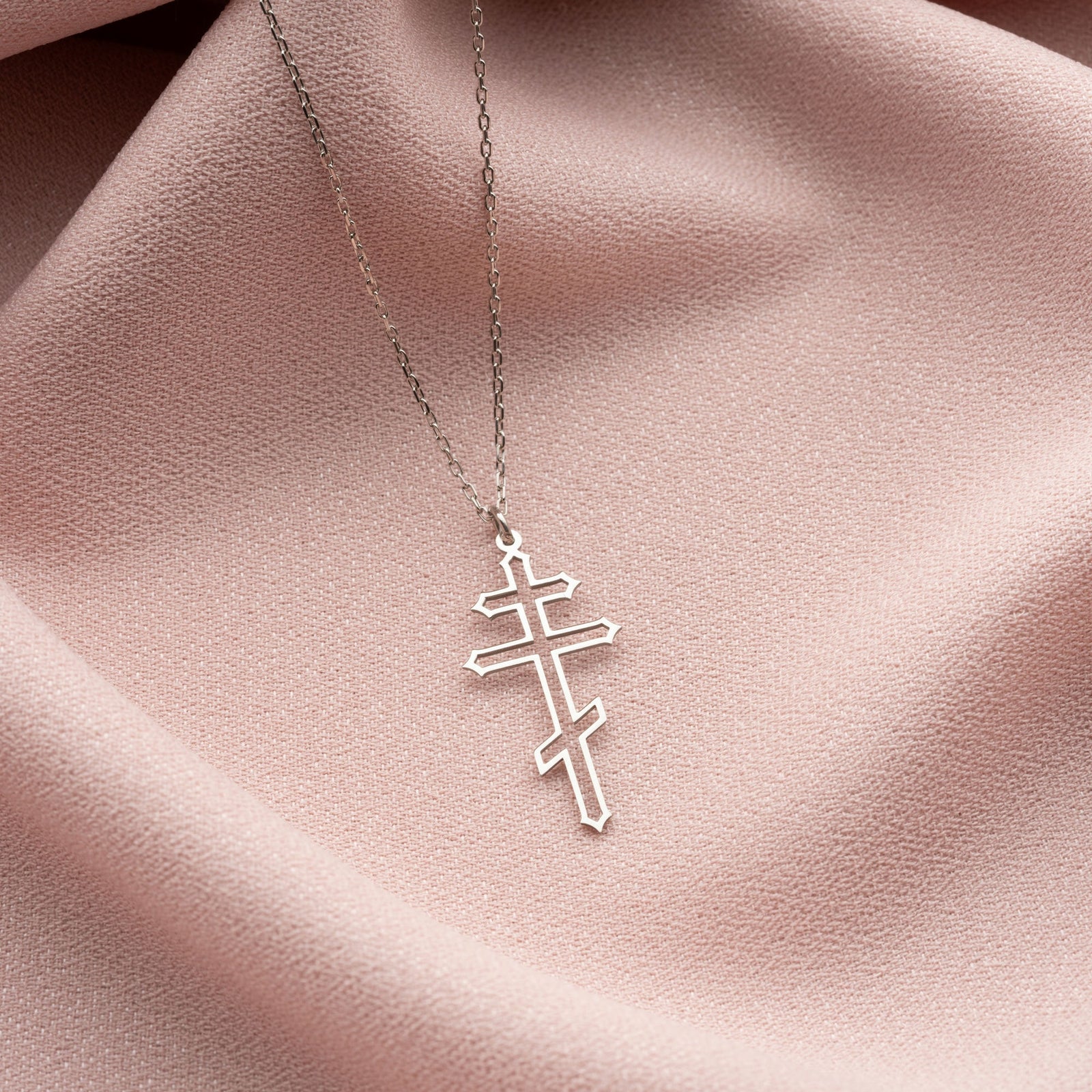 Orthodox Cross Necklace