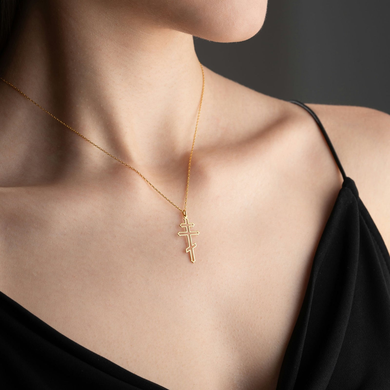 Orthodox Cross Necklace