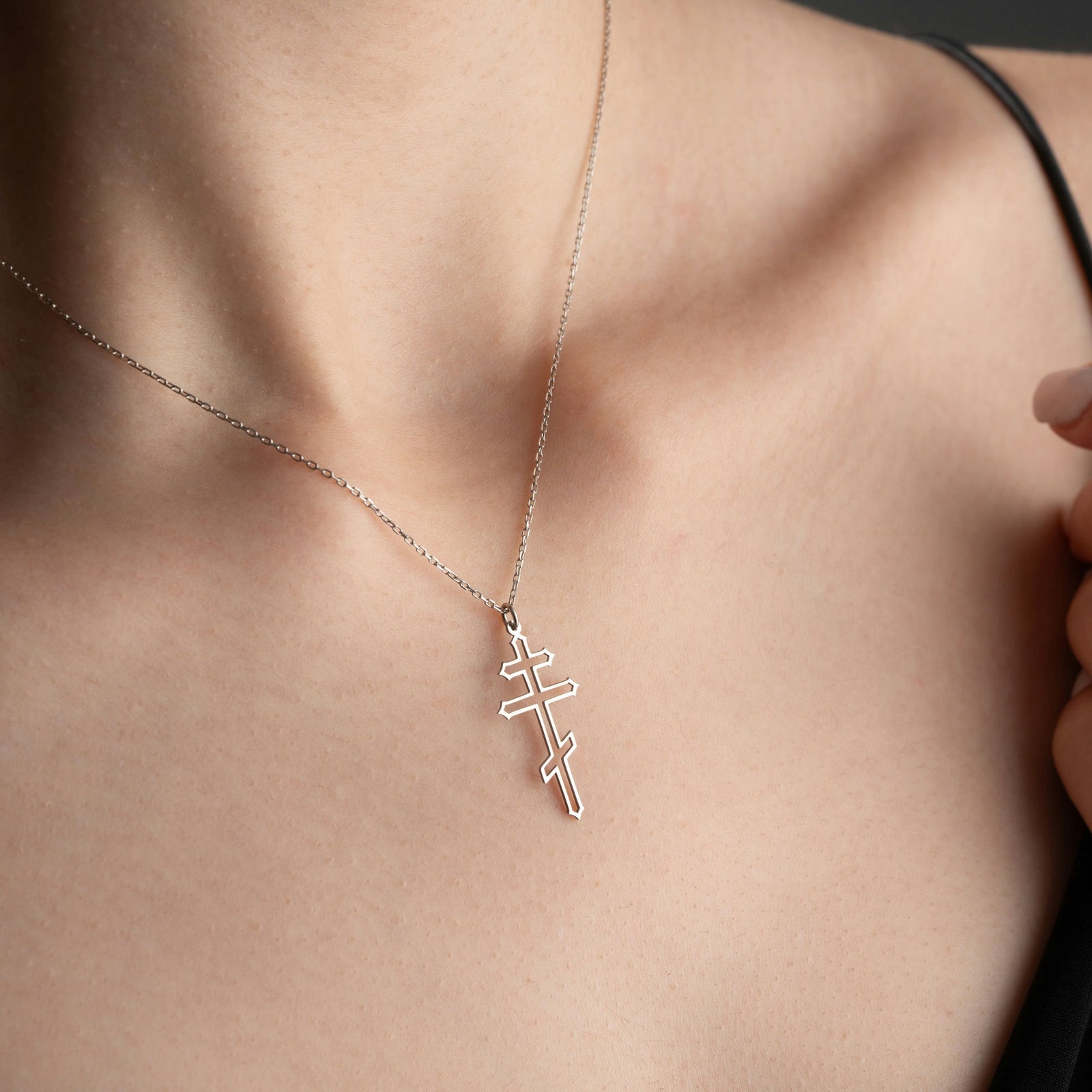Orthodox Cross Necklace