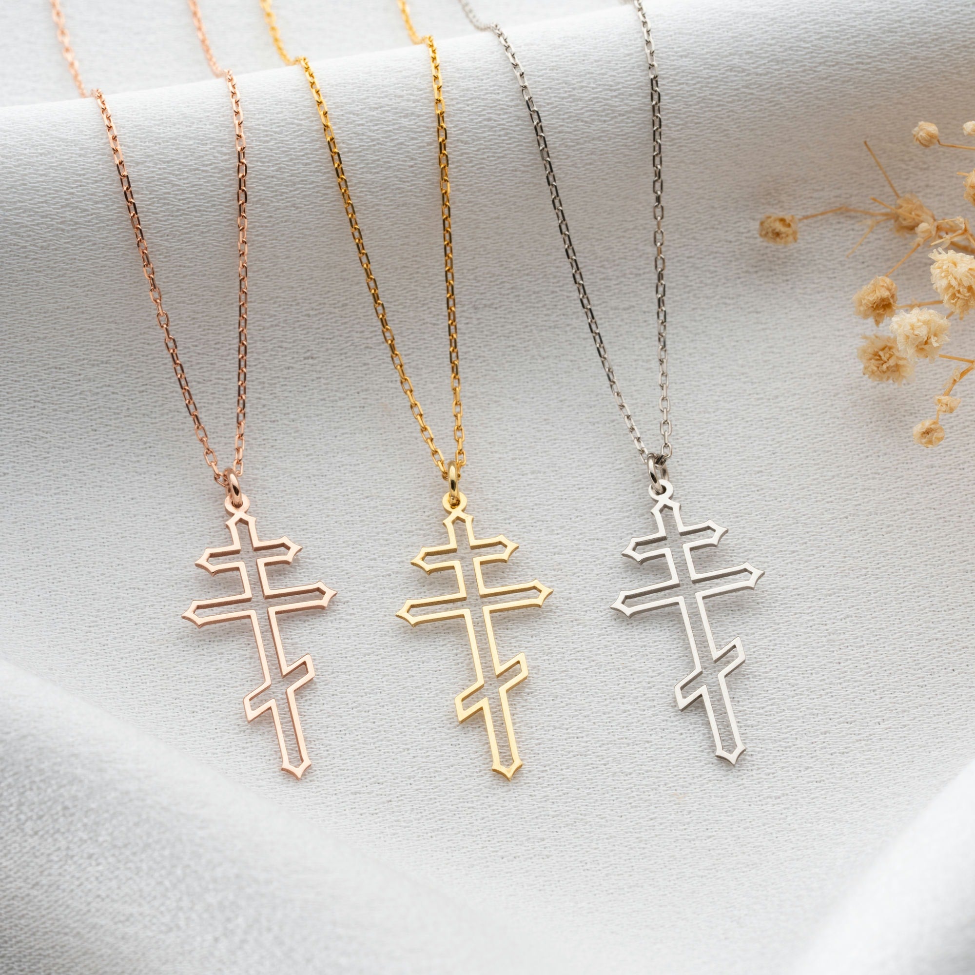 Orthodox Cross Necklace