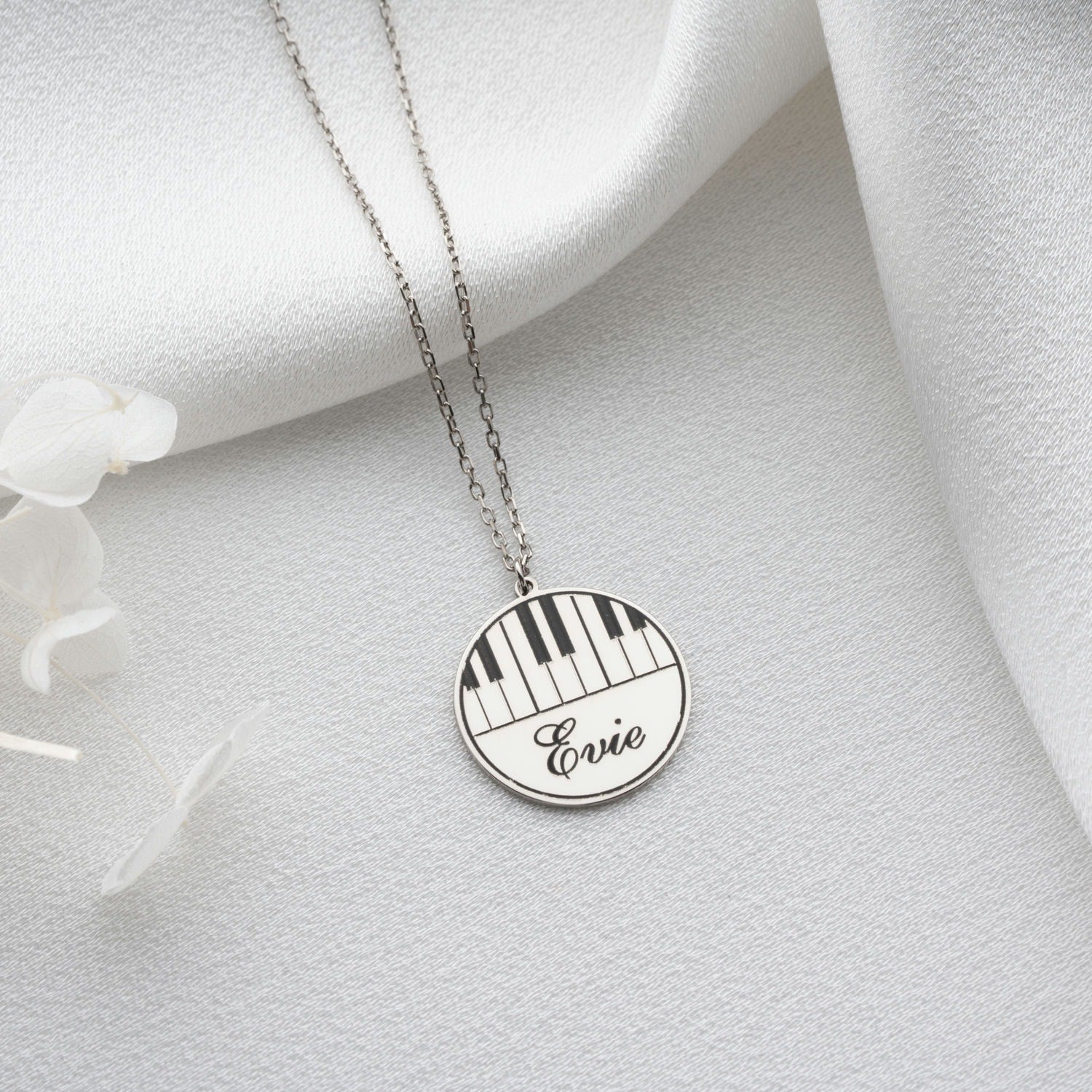Piano Necklace | Gift for Musician & Pianist