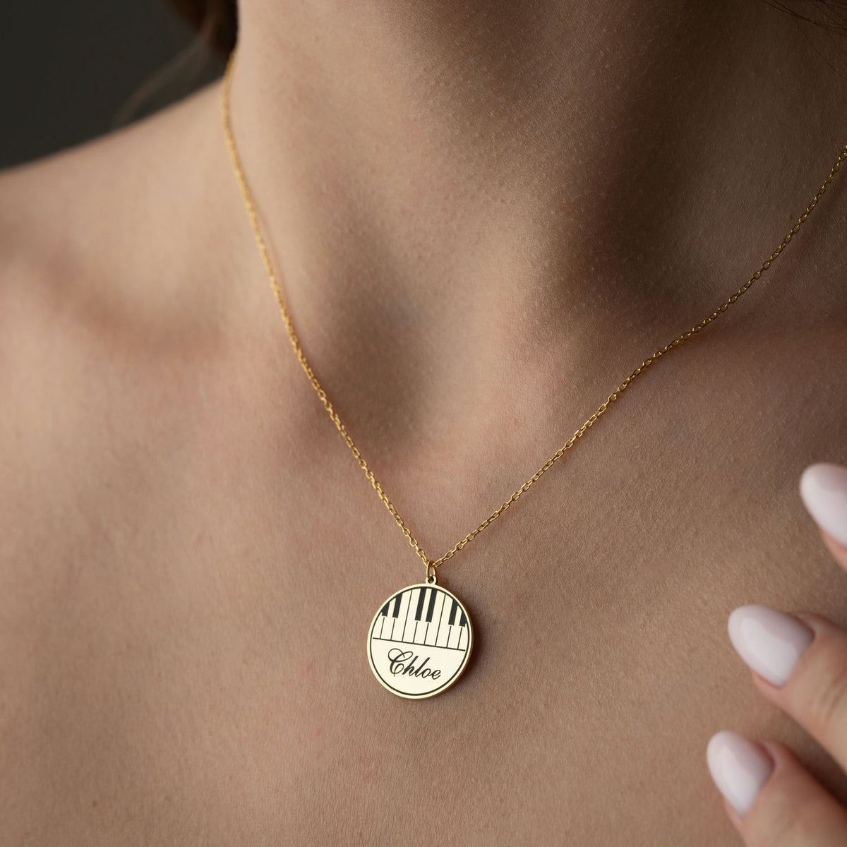 Piano Necklace | Gift for Musician & Pianist
