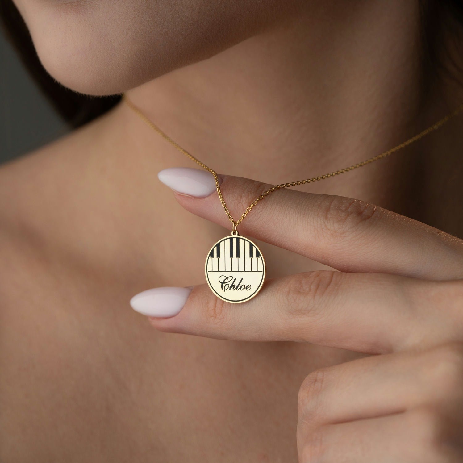 Piano Necklace | Gift for Musician & Pianist