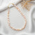 Freshwater Pink Baroque Pearl Necklace