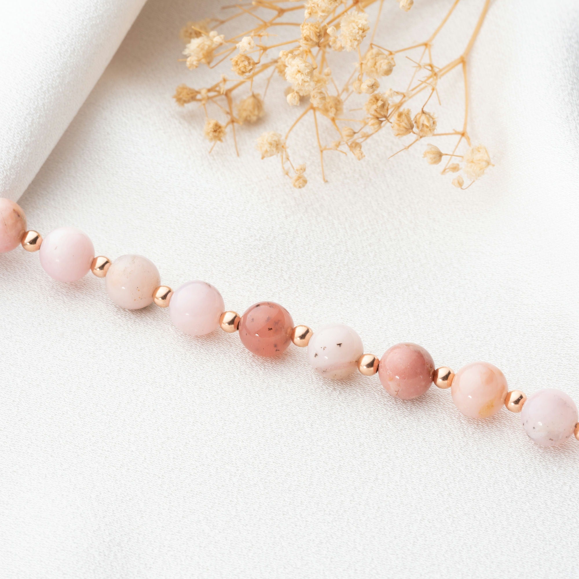 Pink Opal Bracelet