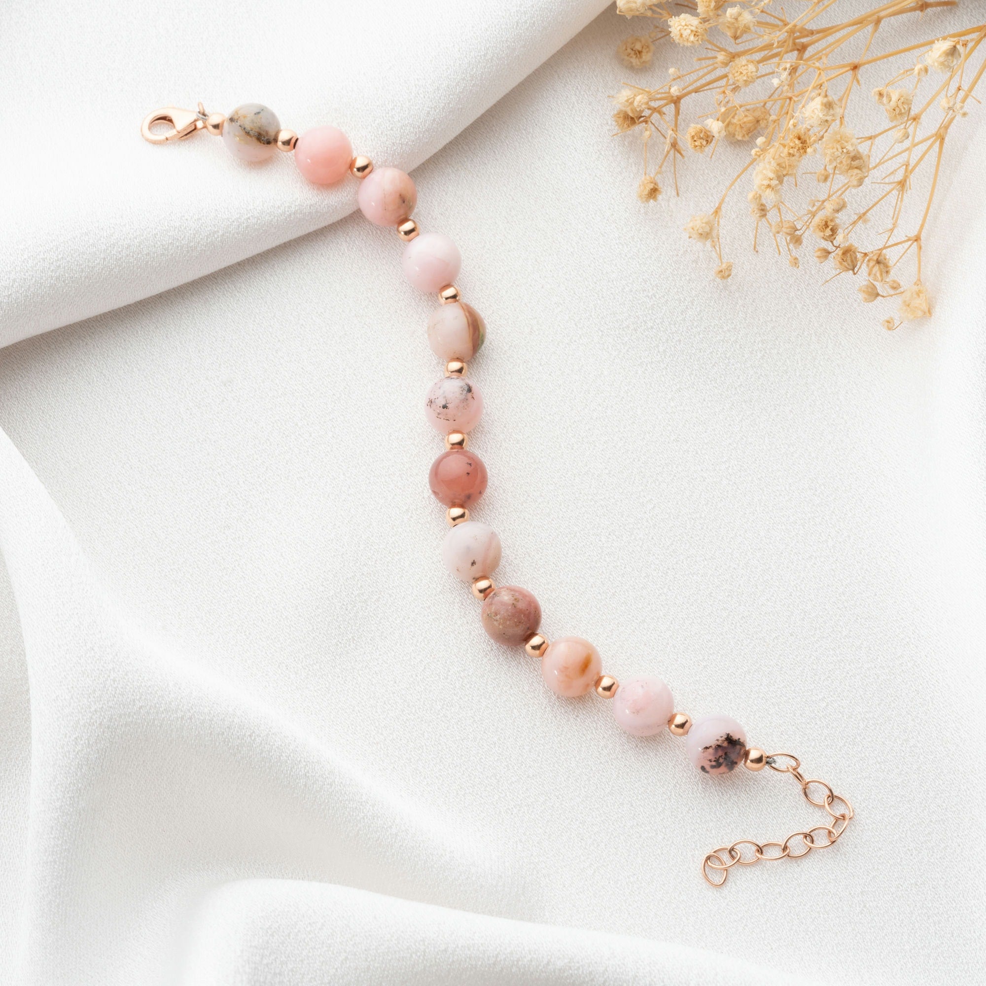 Pink Opal Bracelet