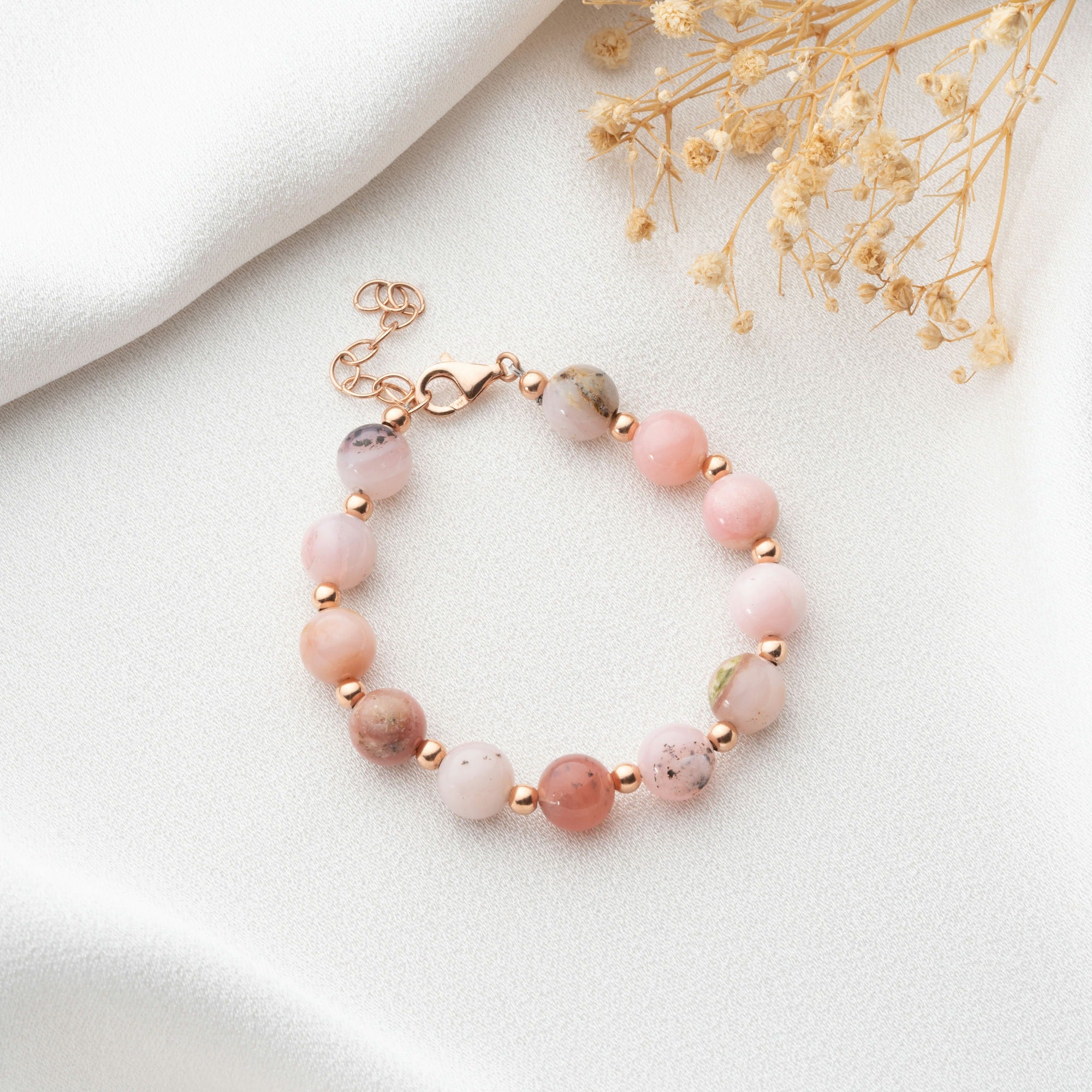 Pink Opal Bracelet