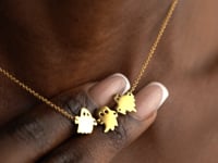 Sterling Silver Ghost Necklace