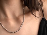 Curb Chain Necklace for Women