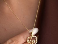 Tiny Elephant Necklace