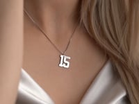 Number Necklace With Name