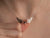 Angel Wing Necklace With Birthstone