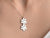Dog Paws Necklace With Name