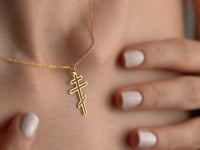 Orthodox Cross Necklace