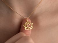 Lotus Flower Necklace
