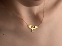 Sterling Silver Dragon Necklace