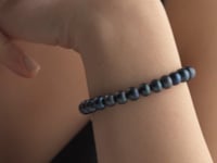 Freshwater Black Pearl Bracelet