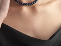 Black Pearl Necklace