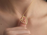 Stethoscope Necklace With Birthstone for Doctor Nurse