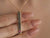 Personalised Vertical Bar Necklace with Birthstone