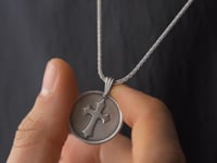 Guardian Cross Necklace For Men
